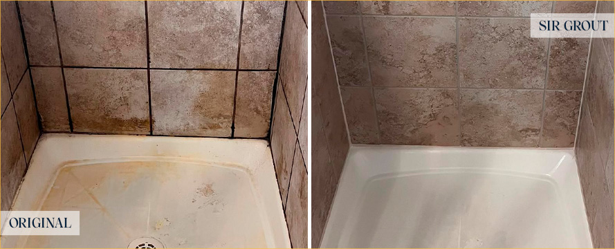 Shower Expertly Restored by Our Tile and Grout Cleaners in Spring, TX